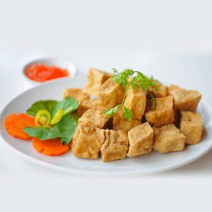 đậu hũ chiên nhà hàng hùng hòa cửa lò