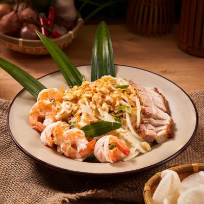 Nộm củ hủ dừa ba chỉ