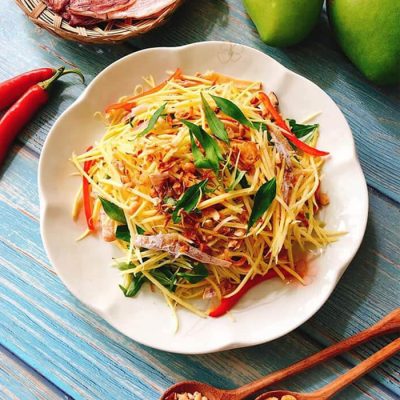 Nộm mực khô