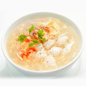 súp mực nhà hàng hùng hòa