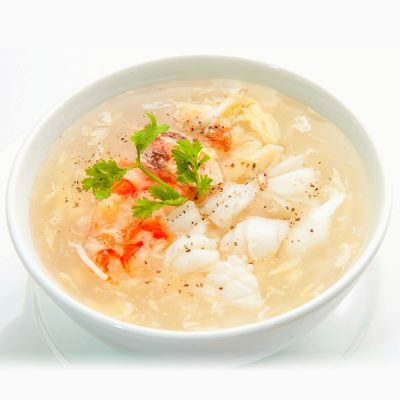 súp mực nhà hàng hùng hòa